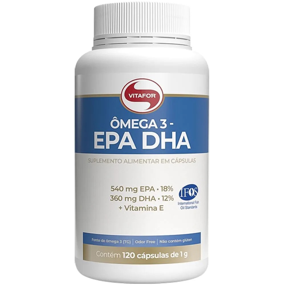 Omega 3 Epa Dha Com 120 Capsulas