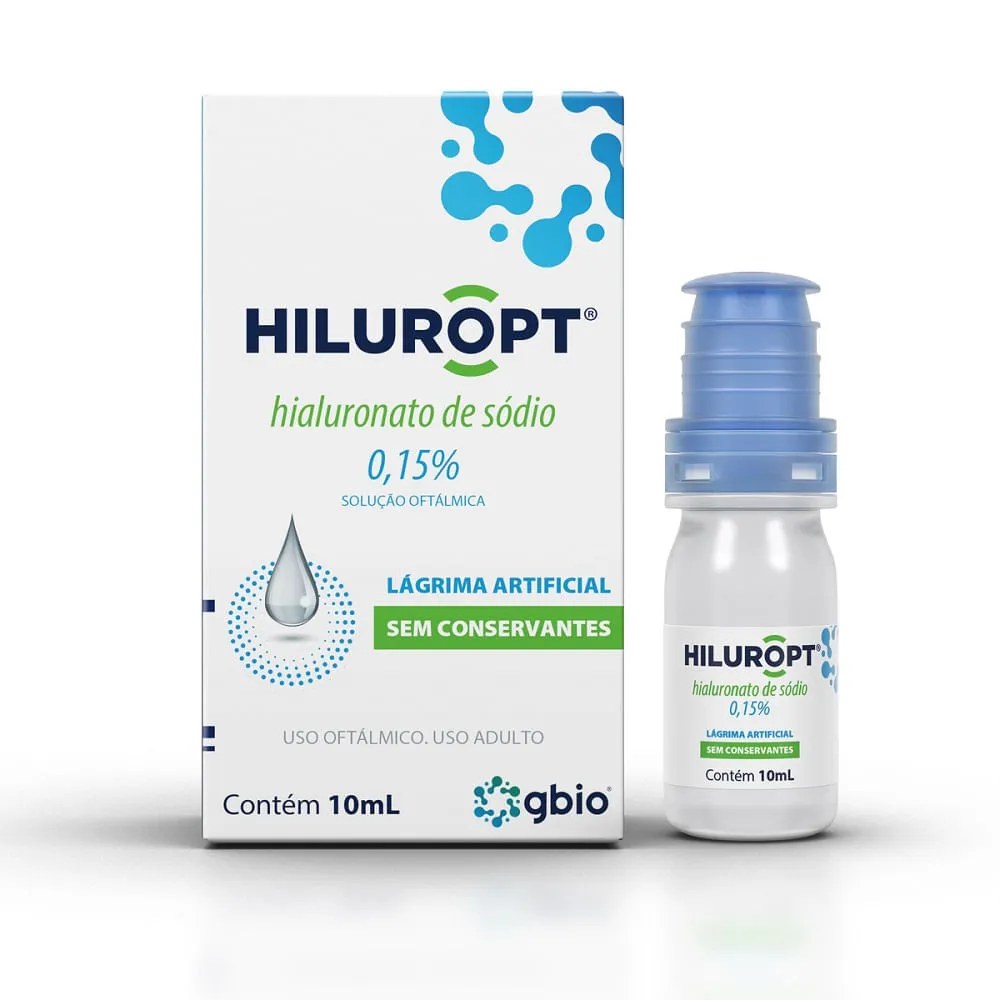 Hiluropt 10ml Solucao Oftalmica 0,15%