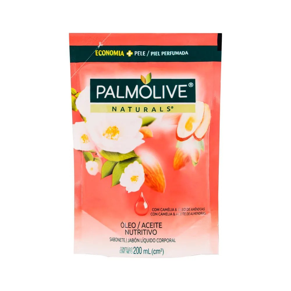 Sabonete Liquido Palmolive Naturals Oleo Nutritivo 200ml Refil