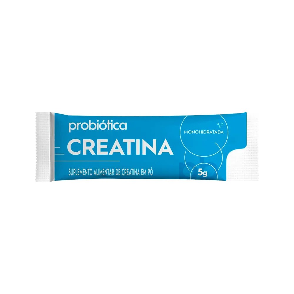 Suplemento Alimentar Creatina Probiotica Pura 5gr
