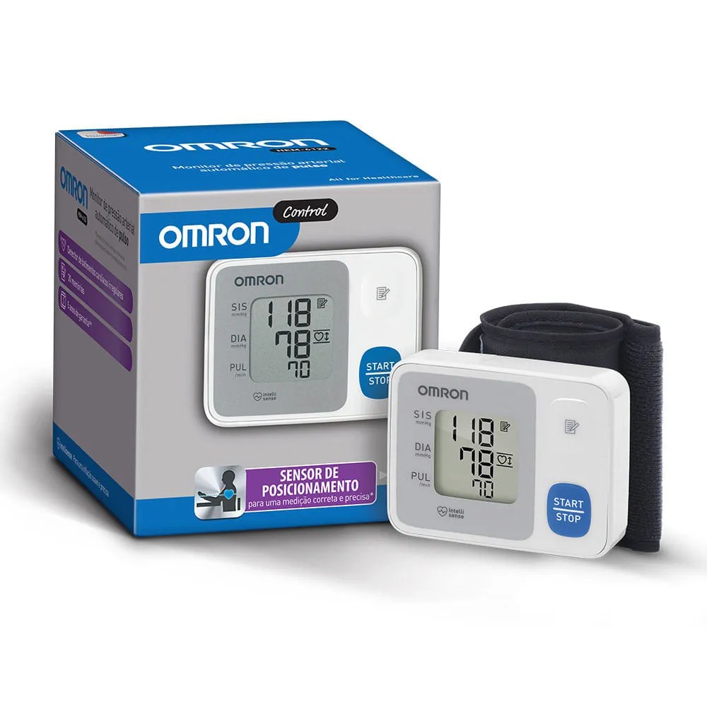 Aparelho Pressao Omron Hem6124 Dig Pulso