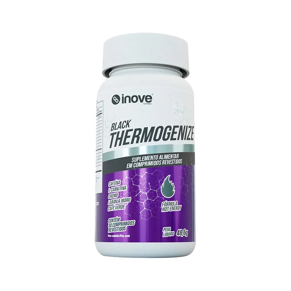 Thermogenize Black Com 30 Comprimidos Revestidos Inove