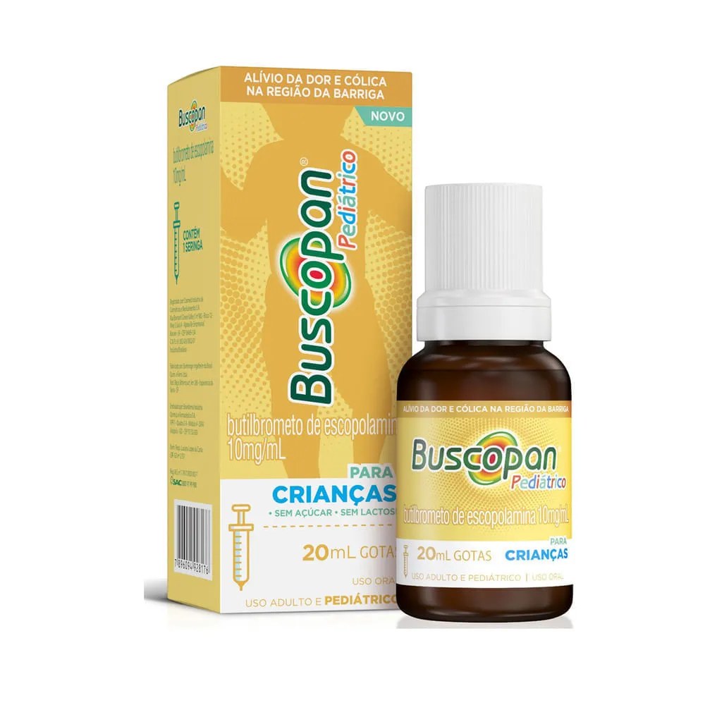 Analgésico Buscopan Pediátrico Gotas 20ml