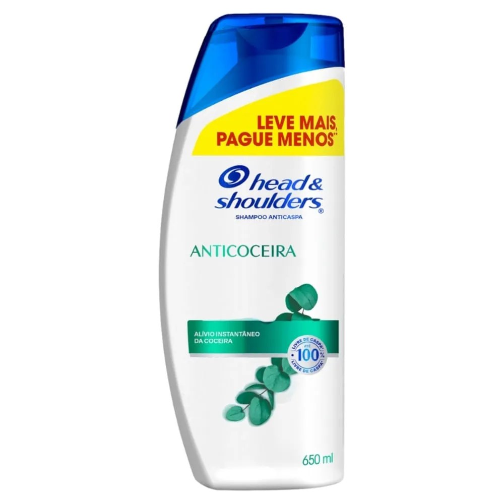 Shampoo Head Shoulders Anticoceira 650ml