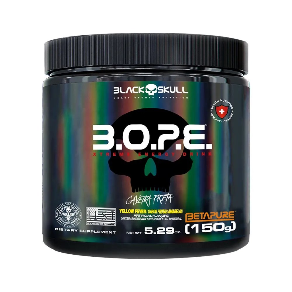 Black Skull Bope 150gr Frutas Amarelas