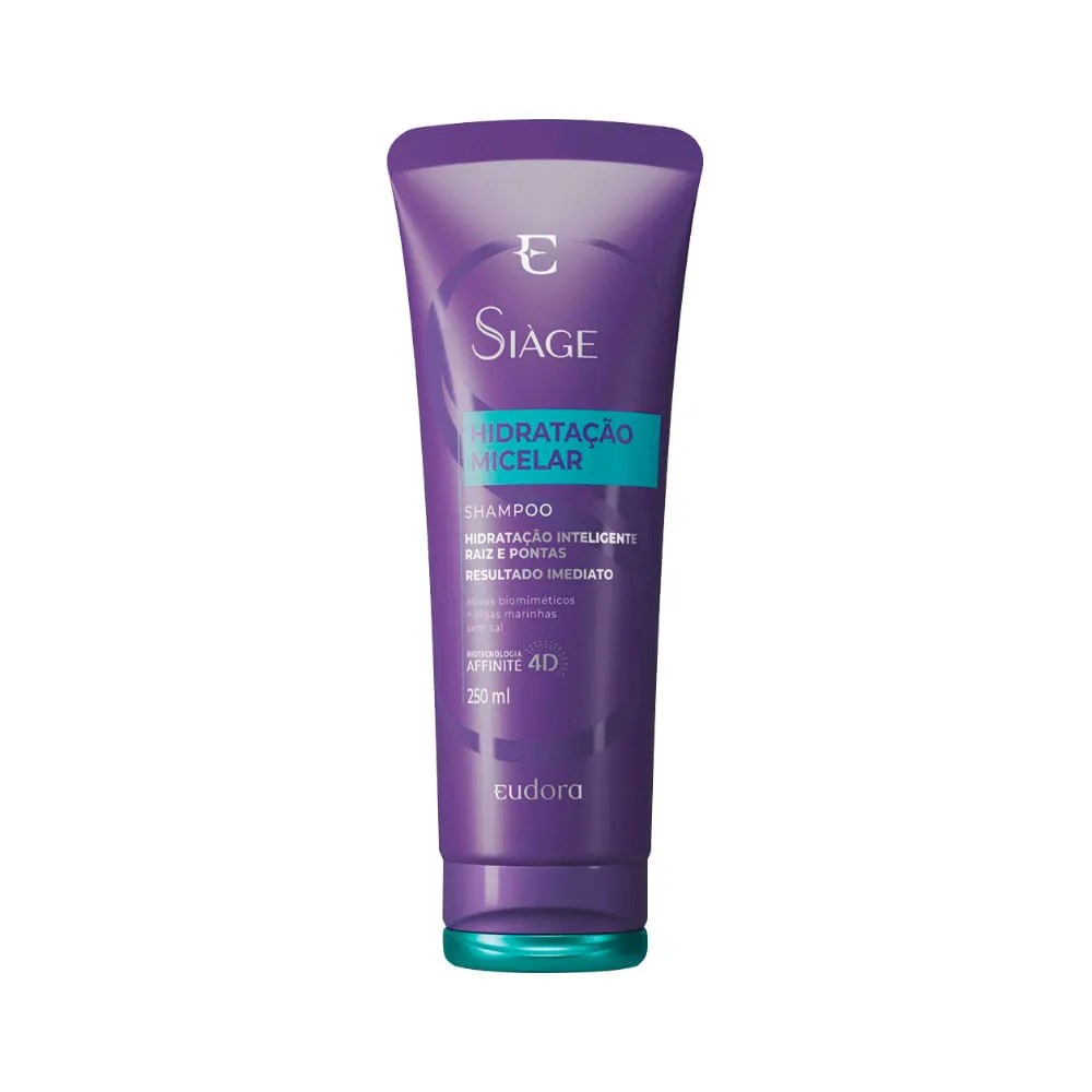 Shampoo Eudora Siage Hidratacao Micelar 250ml