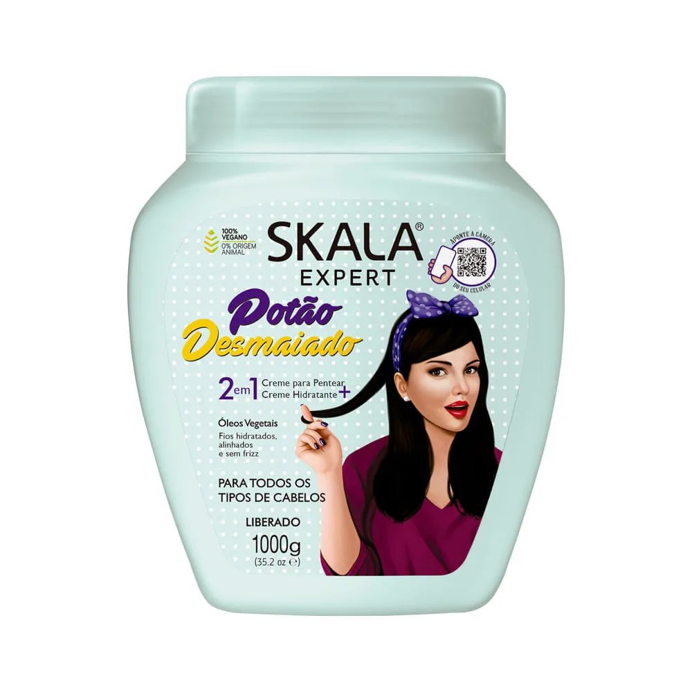 Creme De Tratamento Skala Expert Potao Desmaiado 2 Em 1 1000gr