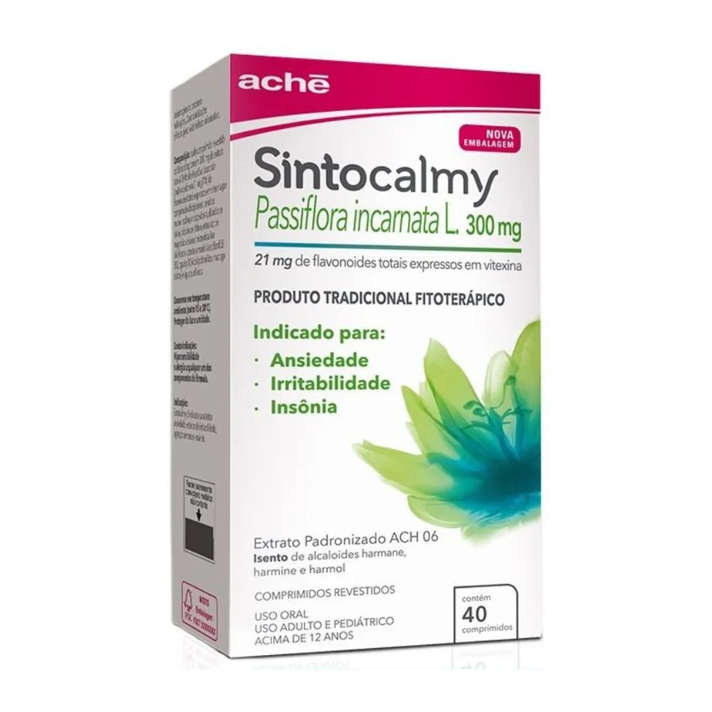 Sintocalmy 300mg Com 40 Comprimidos