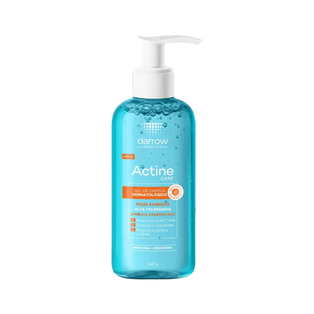 Gel De Limpeza Actine Care Pele Oleosa E Acneica 140gr