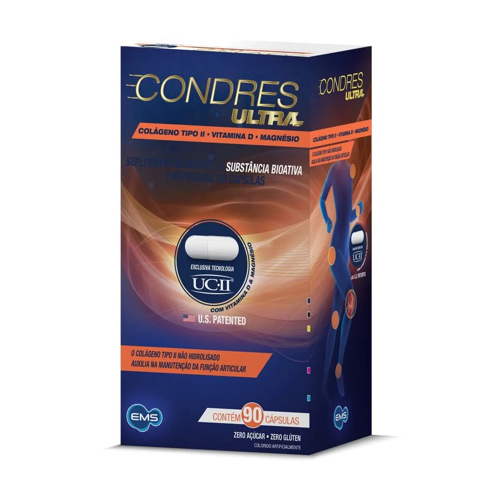 Colágeno Tipo 2 Condres Ultra 90 Cápsulas