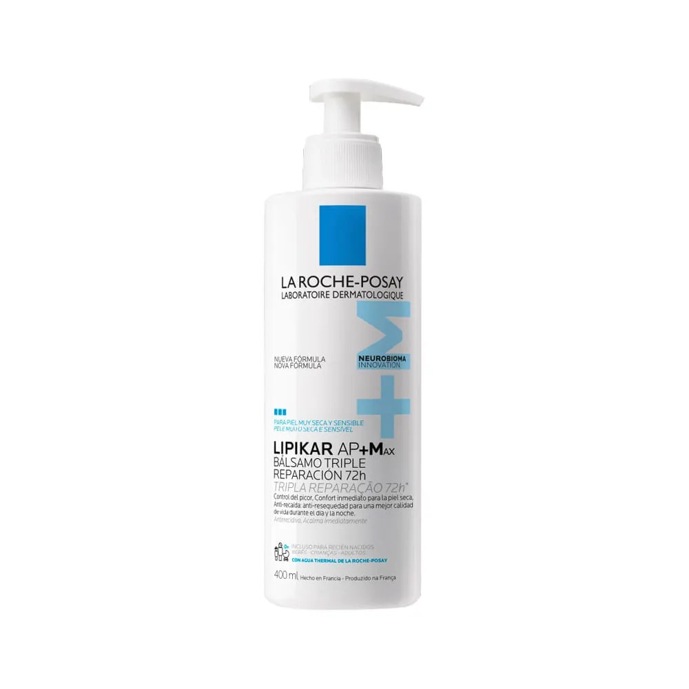 Hidratante Corporal Lipikar Baume Ap+max Pele Muito Seca E Sensivel 400ml