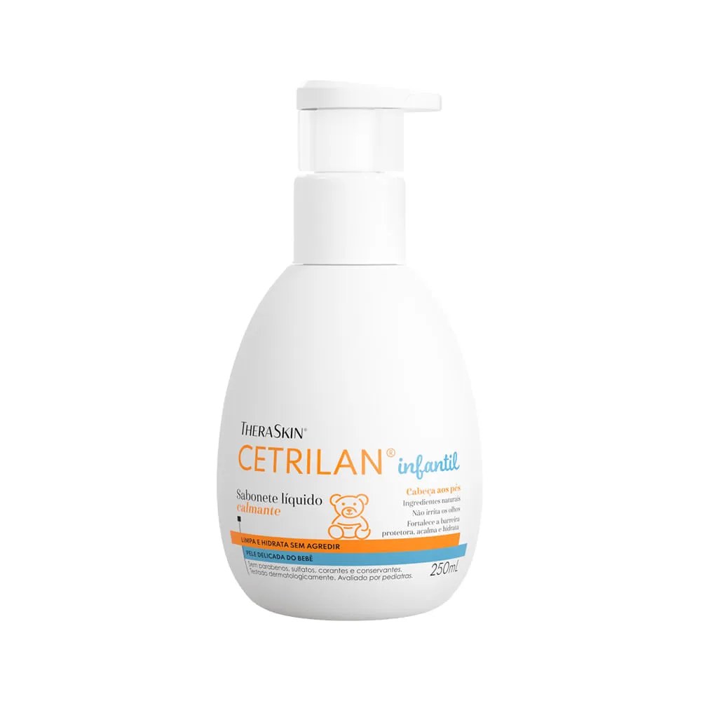Sabonete Líquido Infantil Cetrilan 250ml
