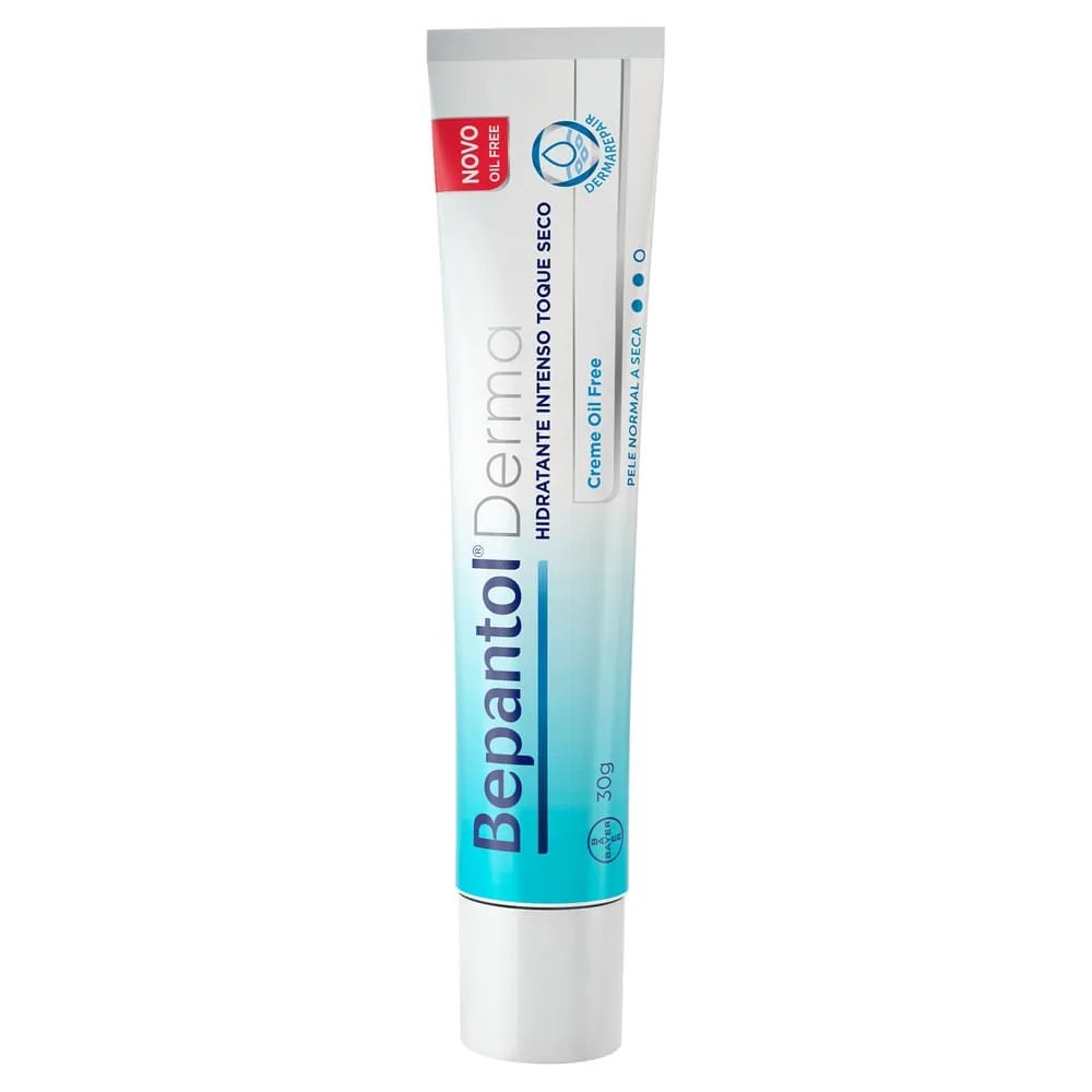 Creme Hidratante Bepantol Derma Toque Seco Oil Free Pele Normal A Seca 30g