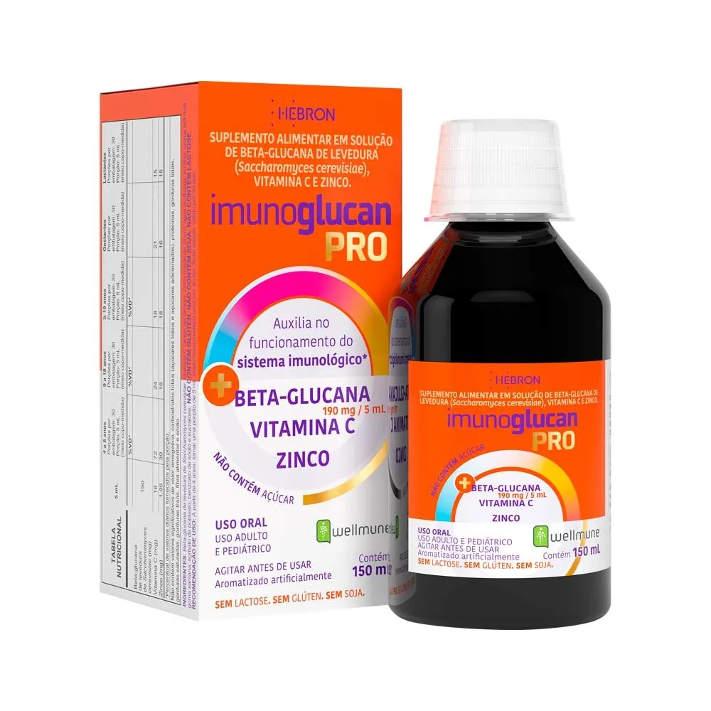 Suplemento Alimentar Imunoglucan Pro Suspensao Oral 150ml