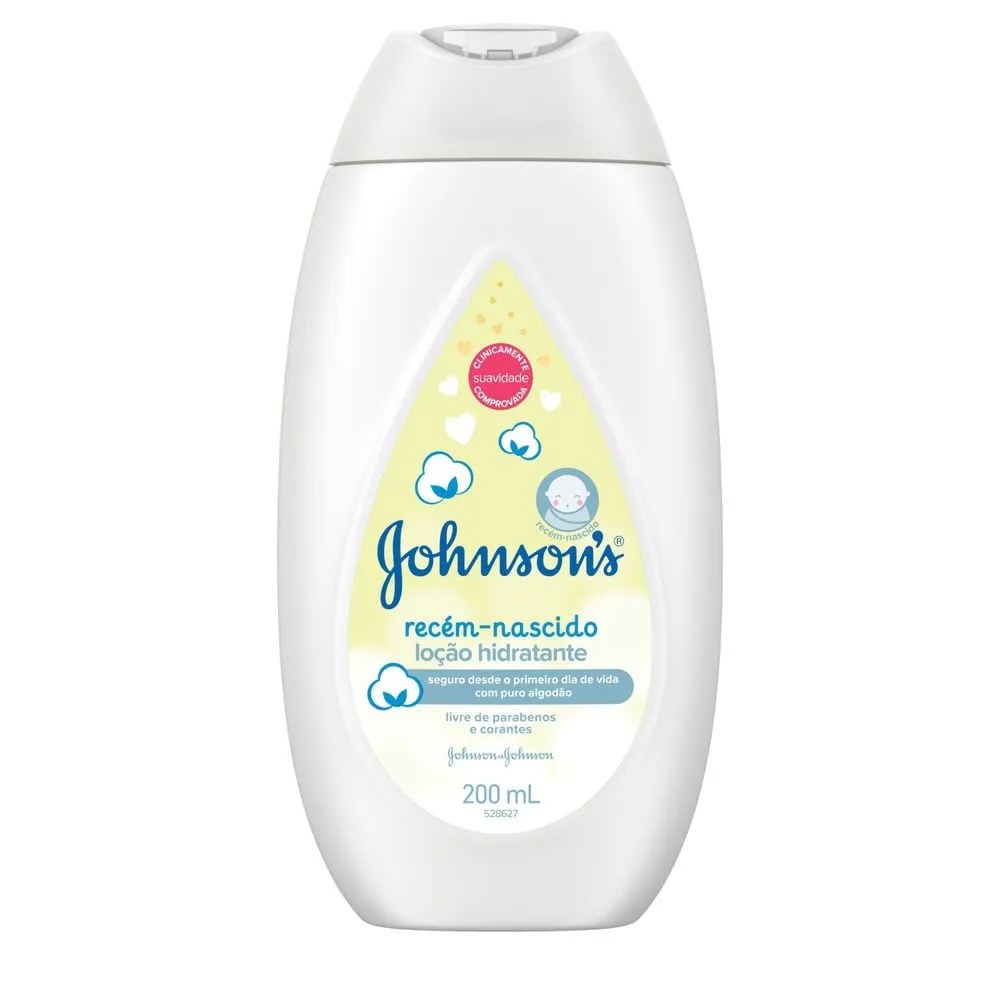 Loção Hidratante Johnson's Recém-nascido 200ml