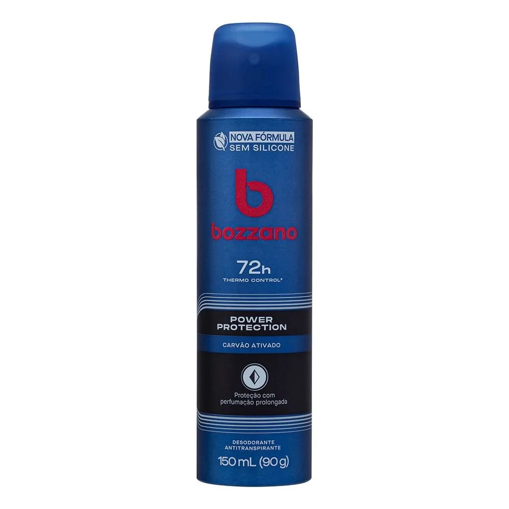 Desodorante Bozzano Masculino Aerossol 150ml Power Protection