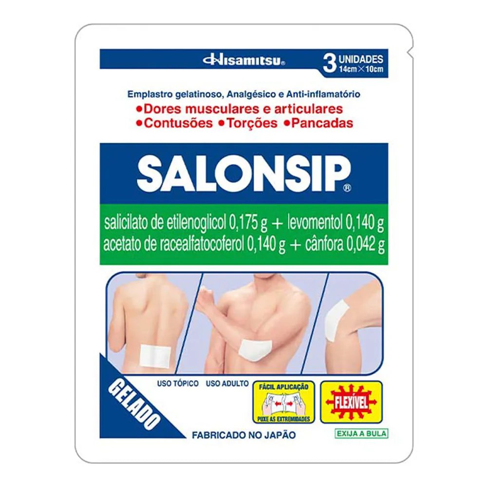 Salonsip Com 3 Emplastros