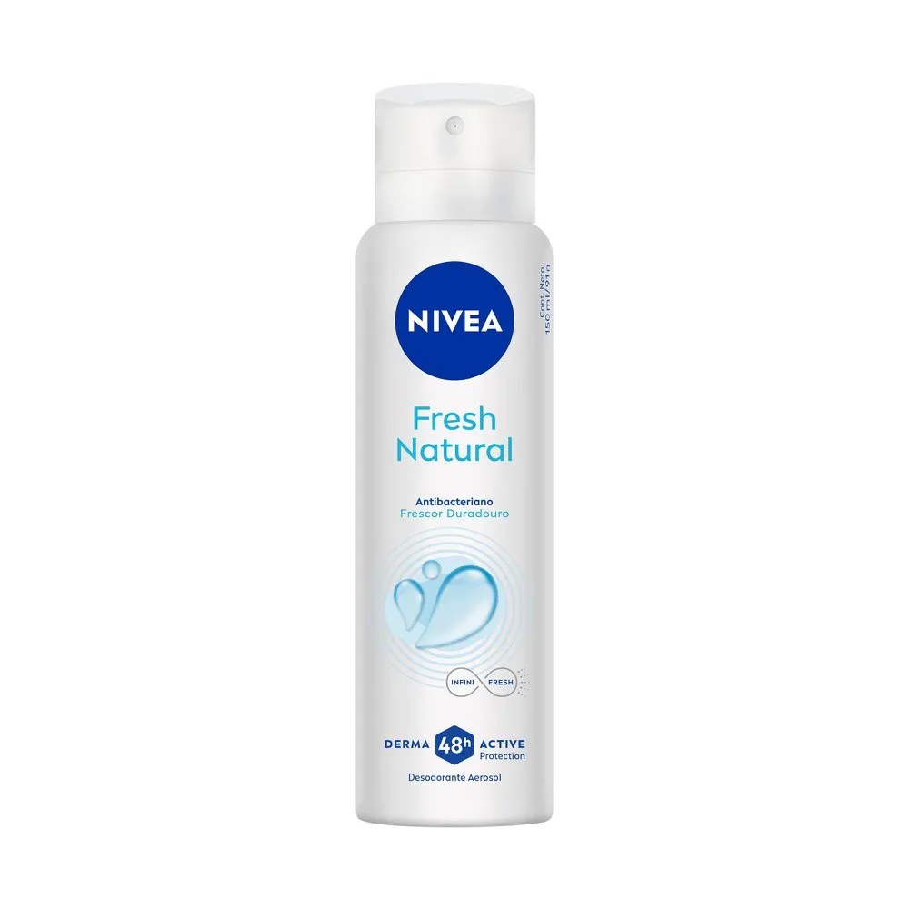 Desodorante Nivea Feminino Aerossol Fresh Natural 150ml