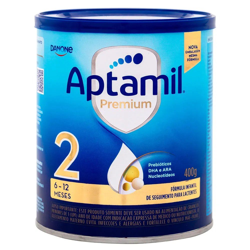 Fórmula Infantil Aptamil Premium 2 Danone 400g