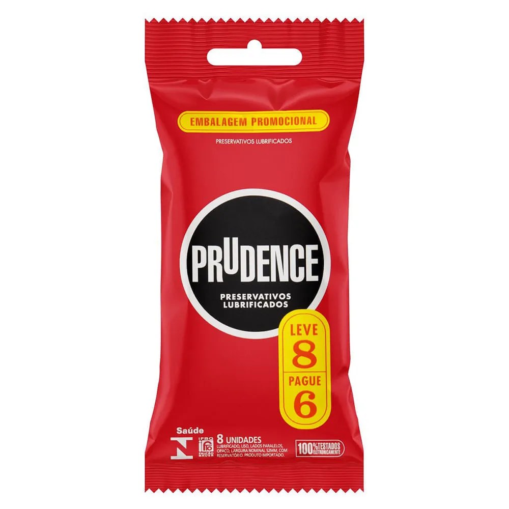Preservativo Prudence Leve 8 Pague 6 Especial