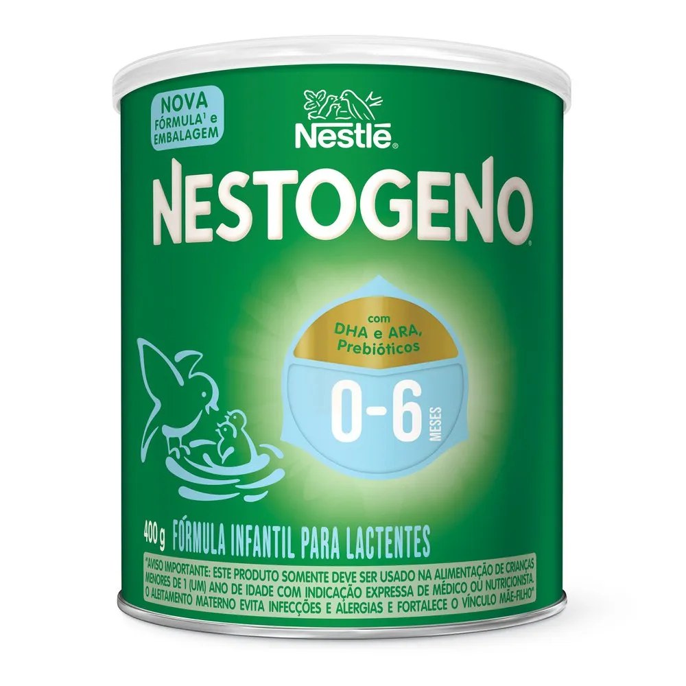 Fórmula Infantil Nestogeno 0 A 6 Meses 400g
