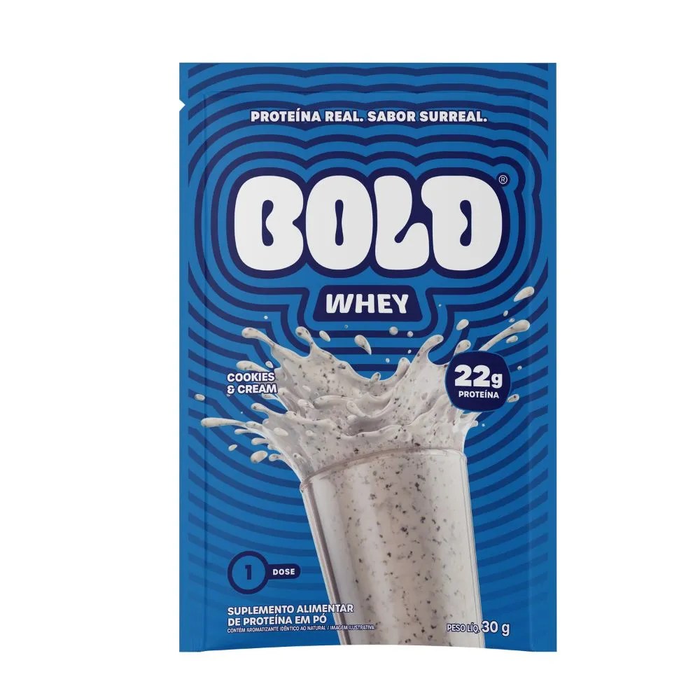 Suplemento Bold Whey Cookies E Cream 30g