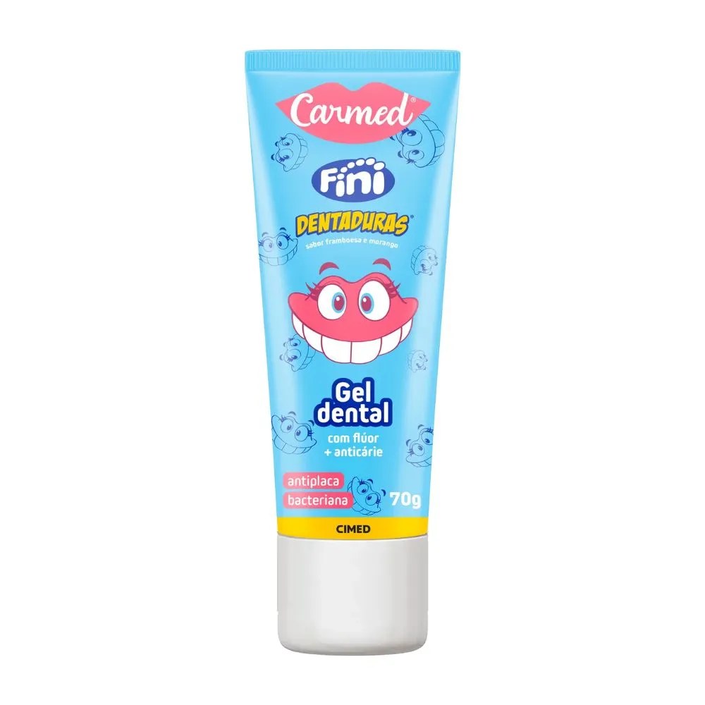 Gel Dental Carmed Fini 70gr Dentaduras