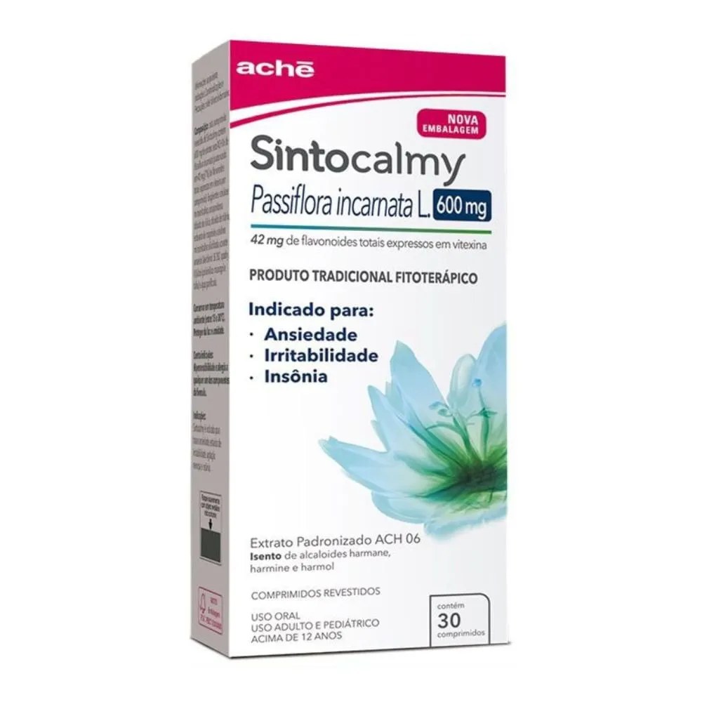 Sintocalmy 600mg Com 30 Comprimidos