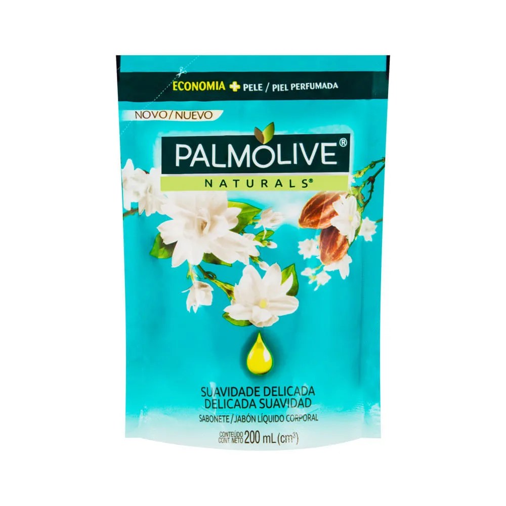 Sabonete Liquido Palmolive Naturals Suavidade 200ml Refil