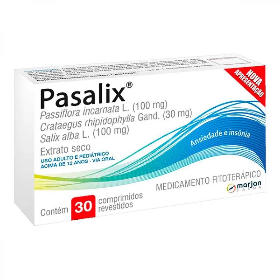Pasalix Com 30 Comprimidos