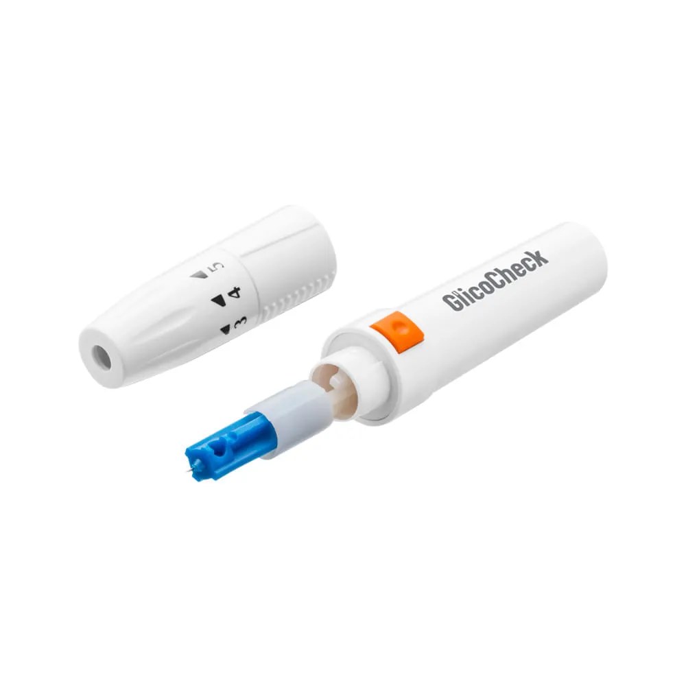 Lancetador Glicocheck Caneta Care Hc517