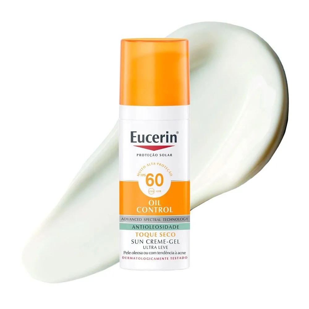 Protetor Solar Facial Eucerin Sun Oil Control Fps 60 50ml