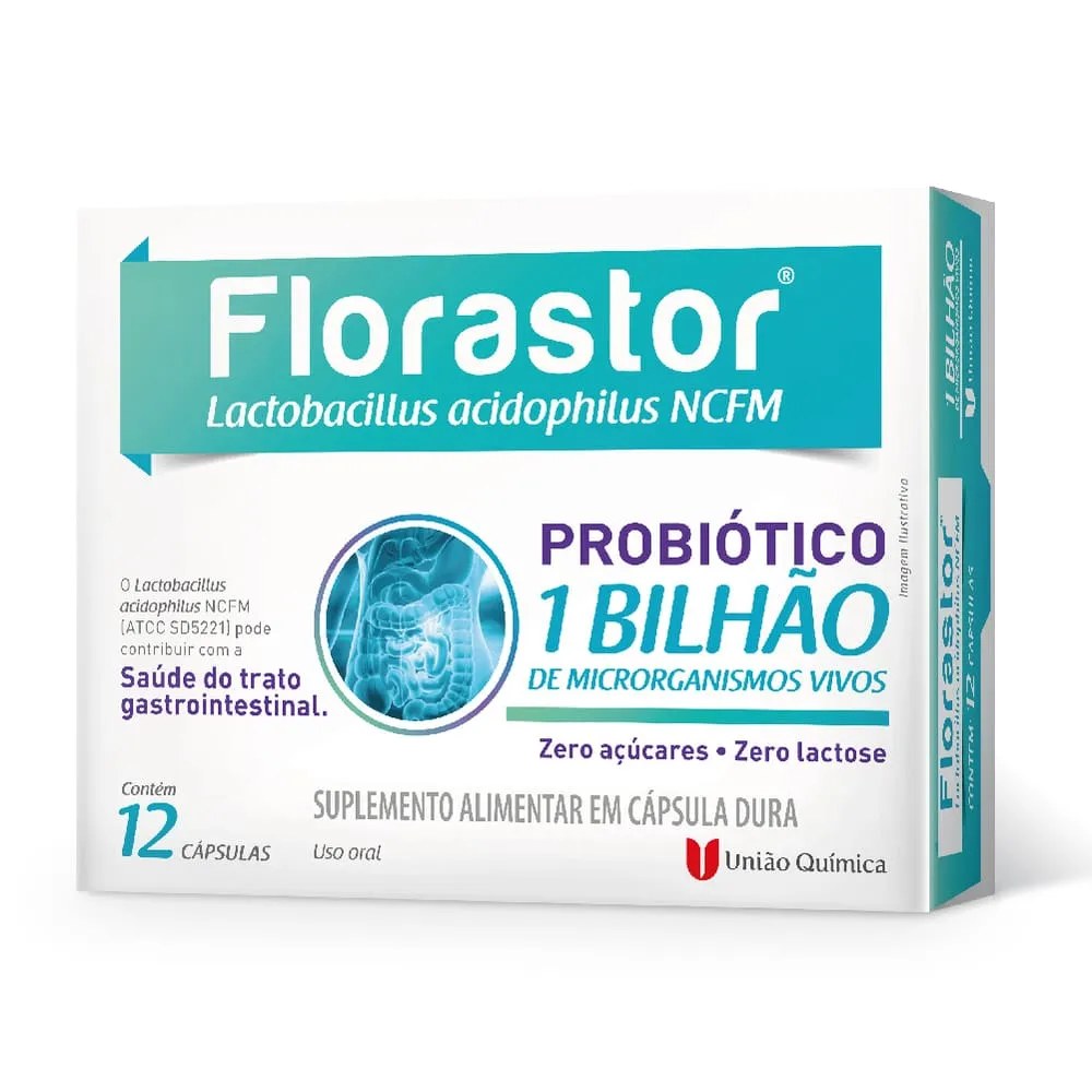 Florastor Com 12 Capsulas 1bilhao