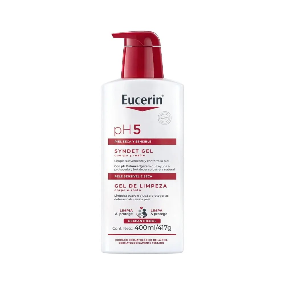 Gel De Limpeza Eucerin Ph5 Pele Seca E Sensível 400ml