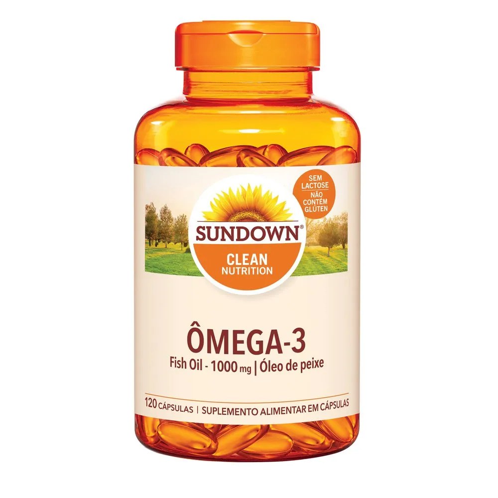 Suplemento Alimentar Sundown Ômega 3 1.000mg 120 Cápsulas