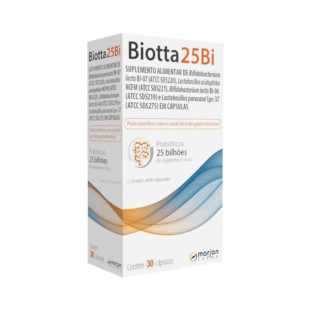 Biotta 25bi Com 30 Capsulas