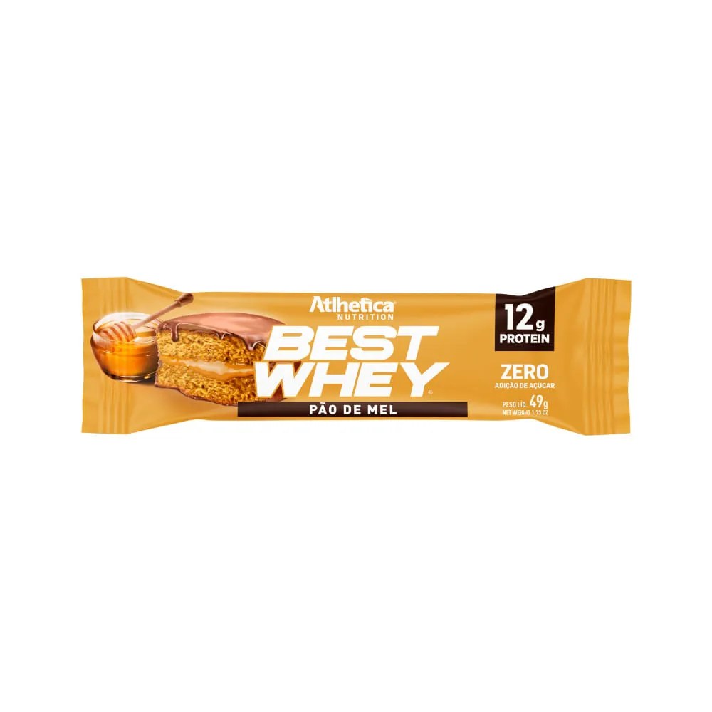 Barra Best Whey 49gr Pao De Mel