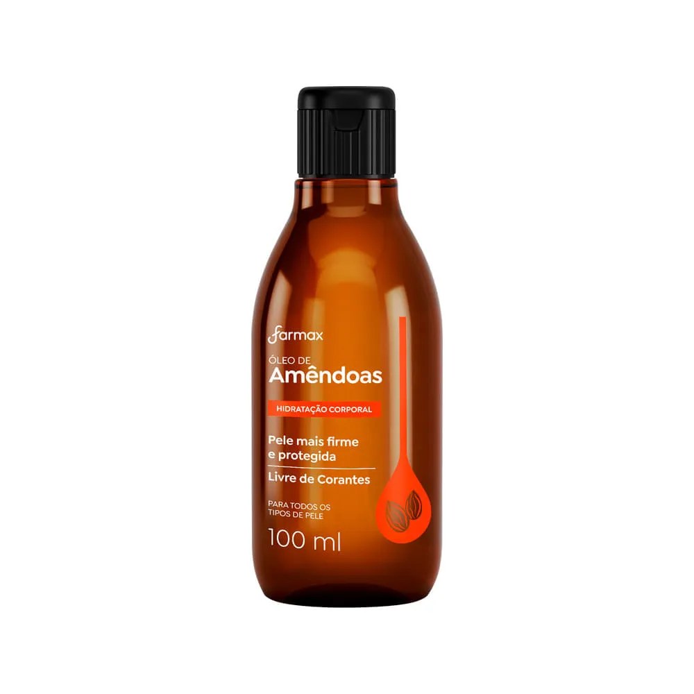 Oleo Corporal Farmax 100ml Amendoas