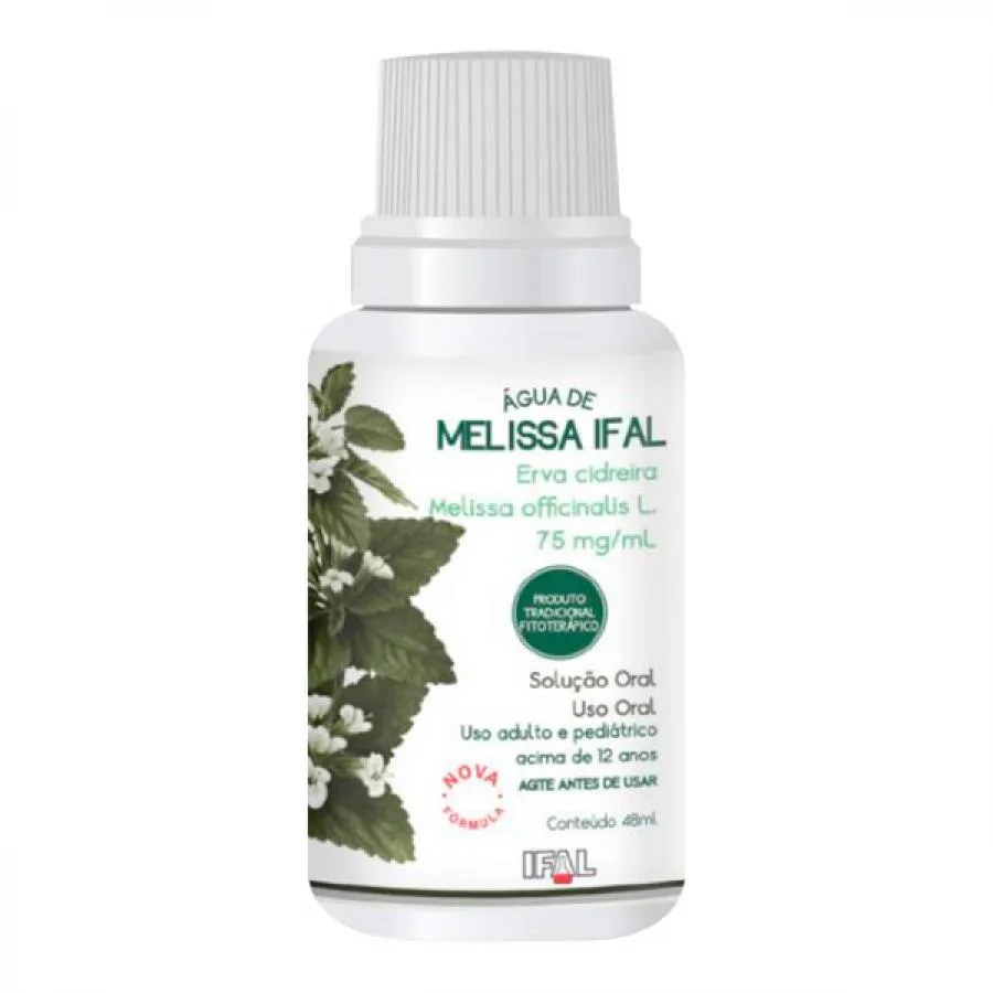Água De Melissa Ifal 48ml Solução  75mg/ml