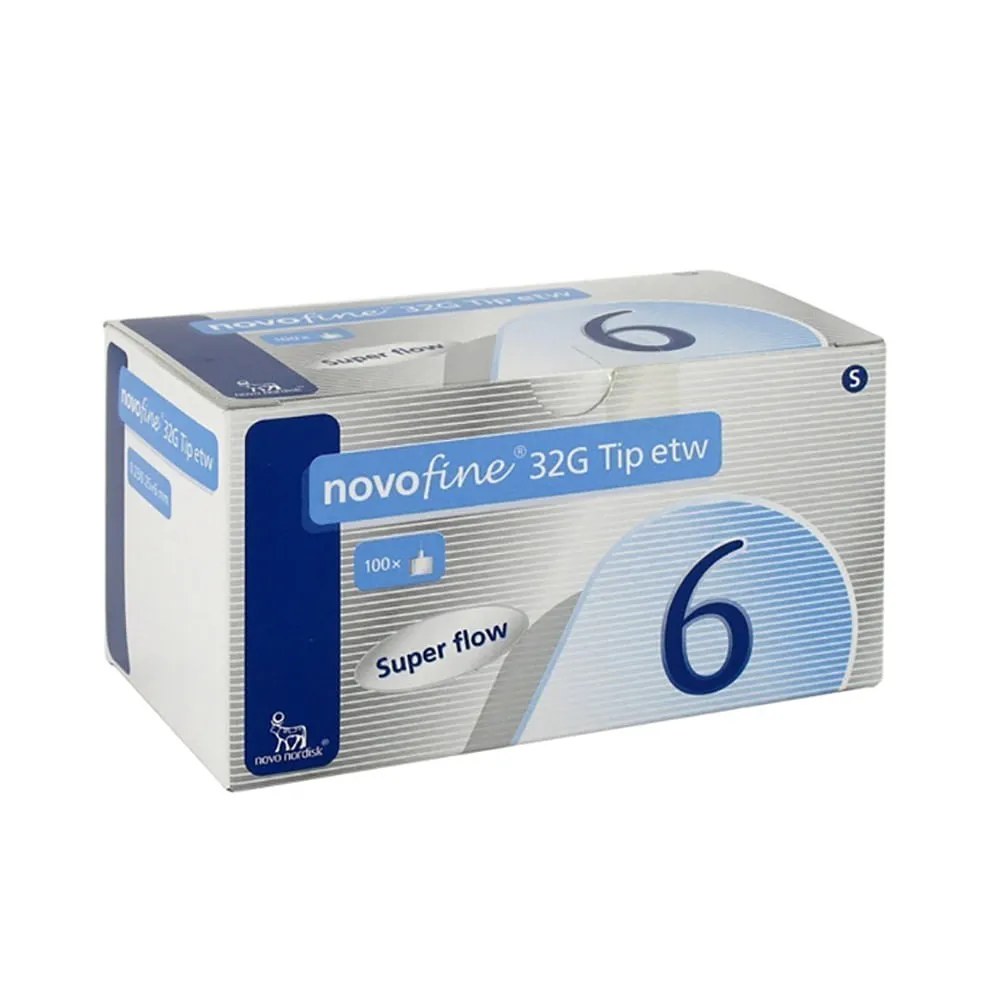 Agulha Para Caneta Novofine Com 100 32gx6mm