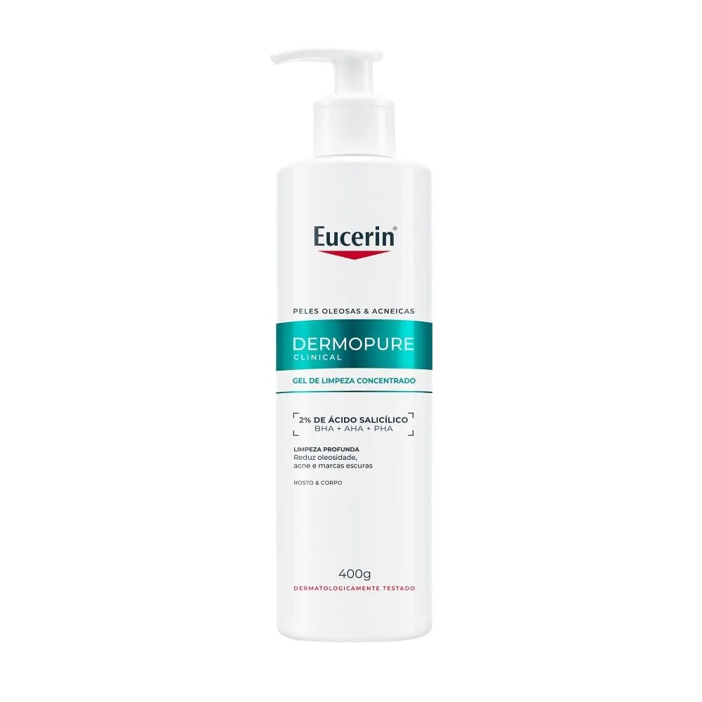 Gel De Limpeza Concentrado Eucerin Dermopure Oil Control 400g