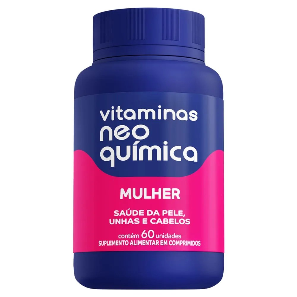 Multivitamínico Neo Química Vitaminas A-z Mulher 60 Comprimidos