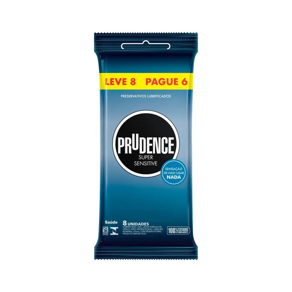 Preservativo Prudence Leve8pague6 Super Sensitive Especial