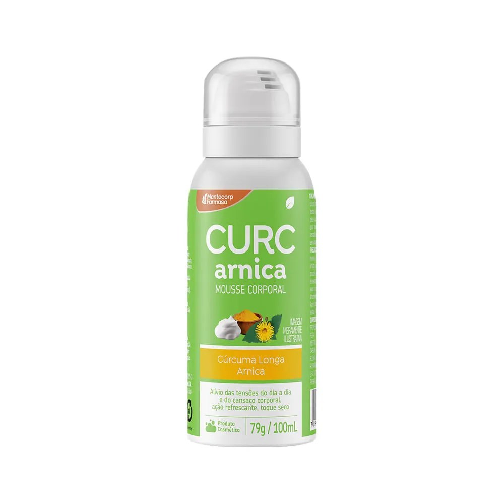 Curc Arnica Mousse Corporal 100ml