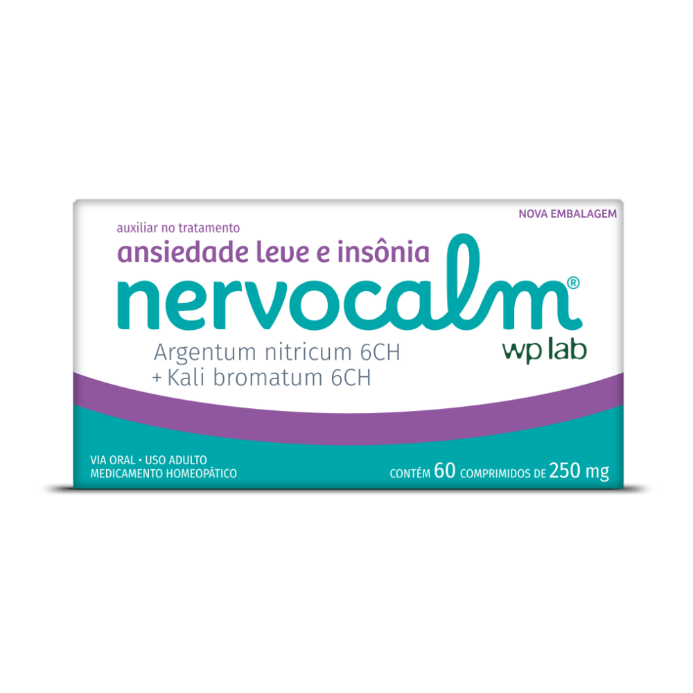 Nervocalm 250mg Com 60 Comprimidos