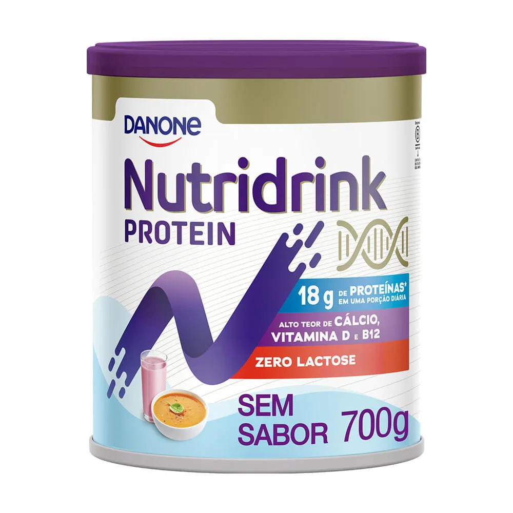 Suplemento Nutridrink Protein Sem Sabor 700g