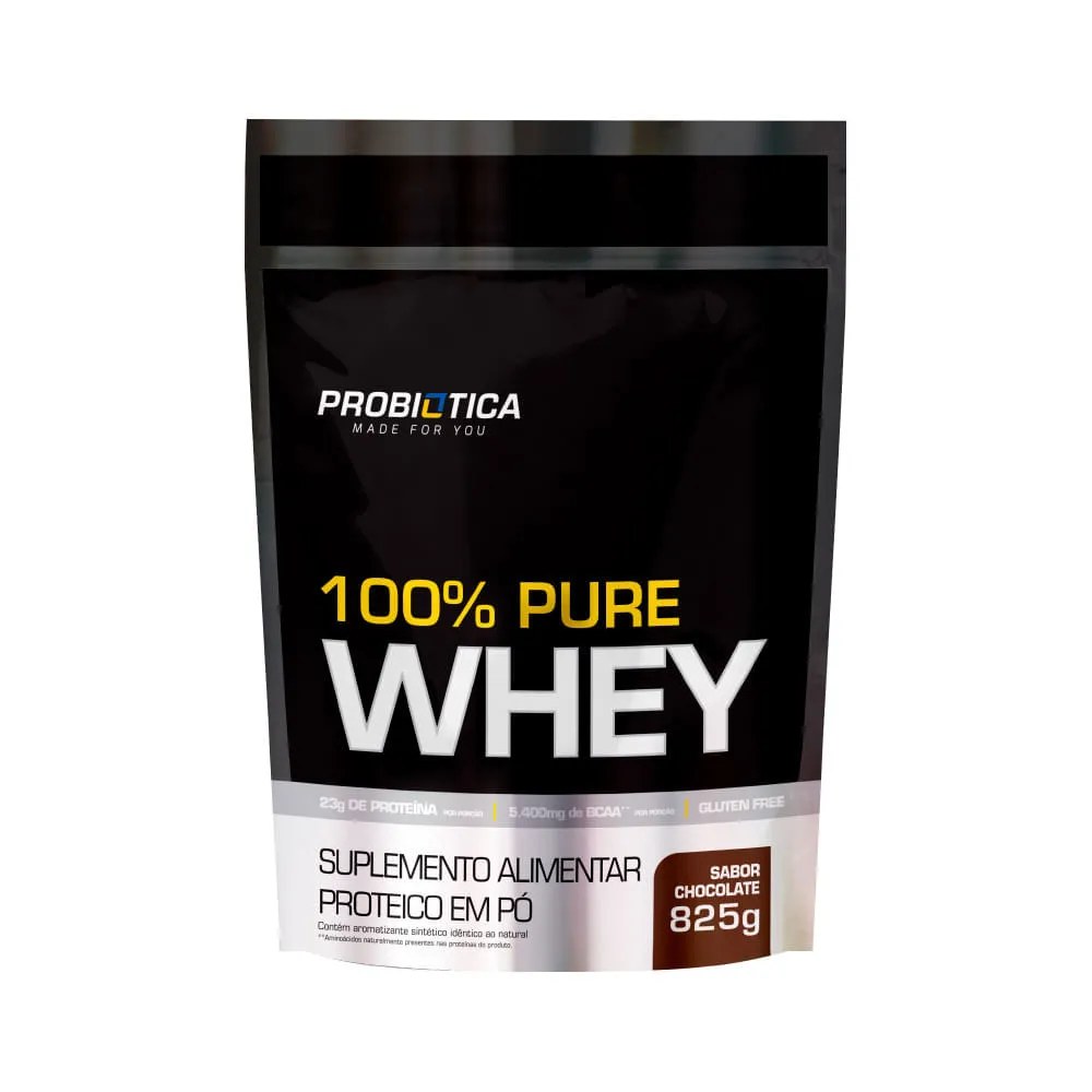 Suplemento Probiotica 100% Pure Whey 825gr Chocolate