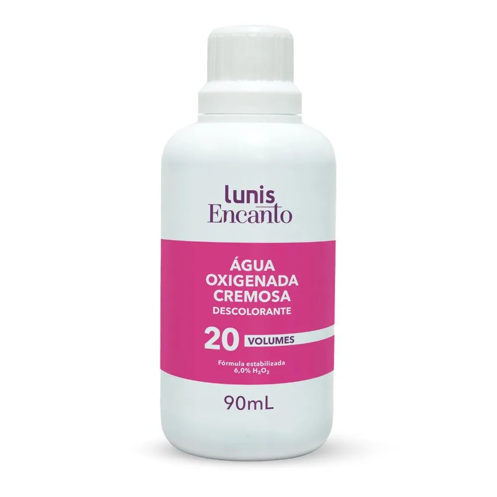 Água Oxigenada 20 Volumes Lunis Encanto 90ml