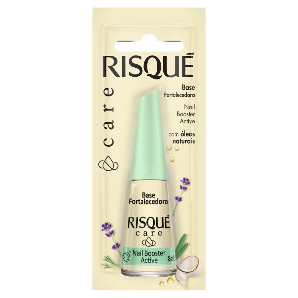 Esmalte Risqué Care Base Fortalecedora 8ml