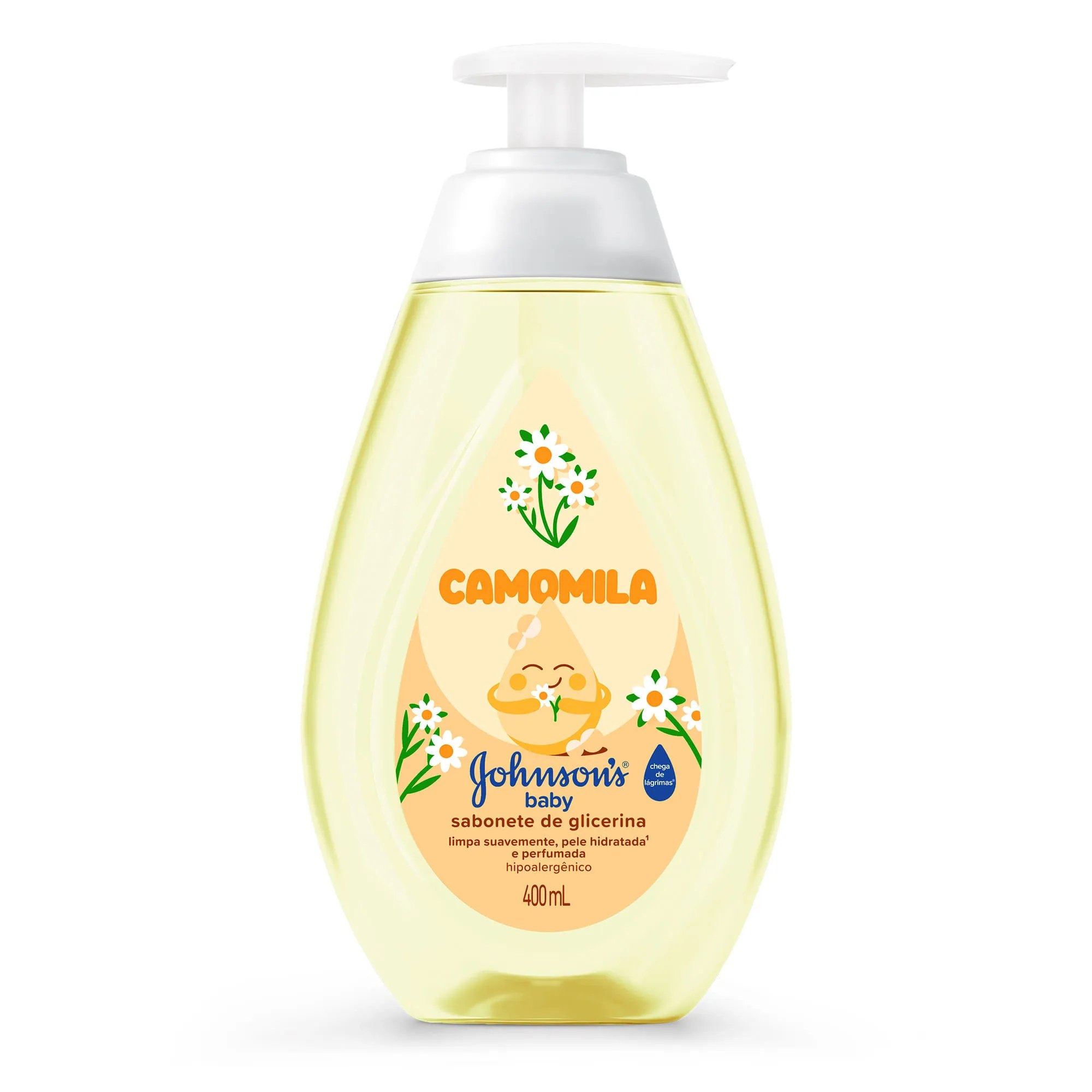 Sabonete Líquido Johnson's Baby Camomila 400ml